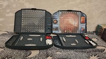 bas gitara: Dəniz Döyüşü (Battleship) stolüstü oyun dəsti - İkiqat qatlana bilən — 1