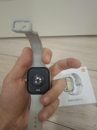 Smart qolbaqlar: Smart saat, Redmi, Suya davamlı, rəng - Boz — 5