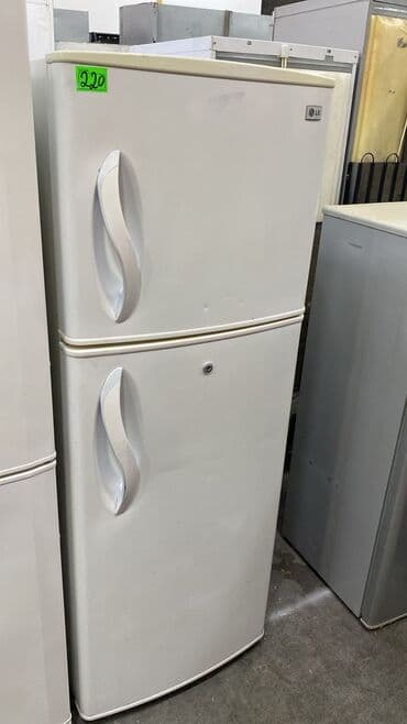 balaca xaladenik: 2 qapılı LG Soyuducu Satılır, rəng - Ağ — 1