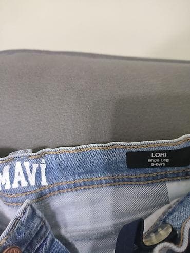 Məhsul: Mavi “LORI” uşaq cinsi - Model: LORI, Wide Leg (geniş balaq) - — 2