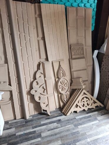 3 d oboy: Fərqli naxışlara malik termo fasad divar panelləri. Bu panellər kərpic — 4