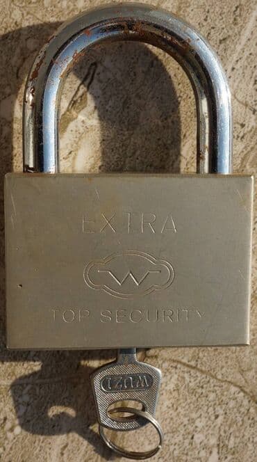 Другие товары для дома: Asma qıfıl Çin istehsalı "Ekstra" qısa asma qıfıl satılır. Ölçüsü 60 — 2