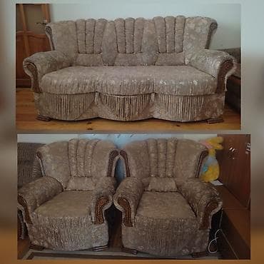 2 el: Divan kreslo desti 110 azn Divan acilir 🏡Xirdalan seheri ⚡️⚡️lale 2 — 1