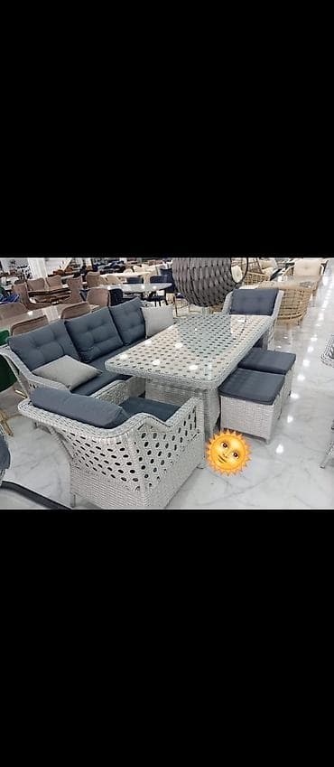 quxna stol: Bağ mebeli — 1