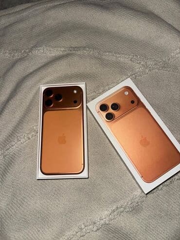 apple adapter: IPhone 17 Pro Max, 256 GB, Narıncı, Face ID, Zəmanət, Barmaq izi — 5