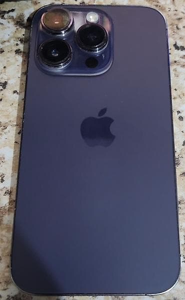iphone 14 pro ekranı: IPhone 14 Pro, Deep Purple — 1
