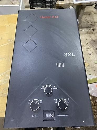 tebiet sekilleri cekmek: Qazla işləyən axın tipli su qızdırıcısı – 32L Xüsusiyyətlər: - Tutum — 5