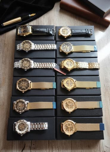 Məhsul: Kişi mexaniki qol saatları kolleksiyası Diqqət: Yuxarı