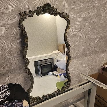 Güzgü Divar üçün, Dekorativ, Naxışlı