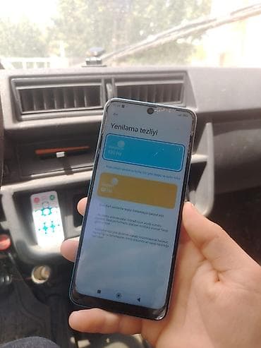 ayfon 1 telefon: Redmi Note 12, 128 GB, rəng - Mavi, Barmaq izi — 3