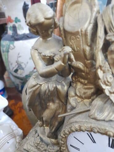 qizil onluq qiymeti 2022: Antiq Fransiz saat mexanik yunqül temir lazimdir — 2