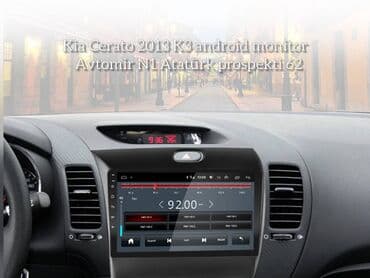 kia optima monitor: Kia cerato 2013 k3 android monitor bundan başqa hər növ avtomobi̇l — 1