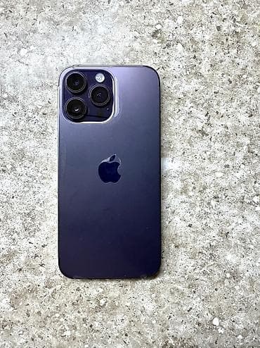 IPhone 14 Pro Max, 256 GB, Deep Purple, Simsiz şarj, Face ID
