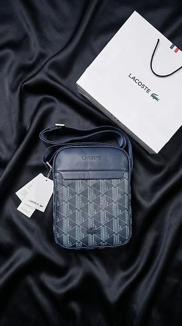 tergan sumkalar: Çiyin çantası, Lacoste, Yeni — 2