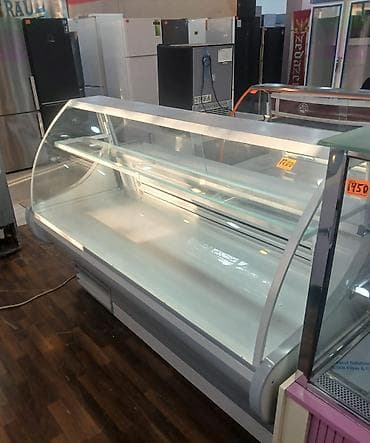 maqaza vitrini: Soyuducu vitrinin - Şüşəli ön və yan panellər: məhsulların aydın — 1