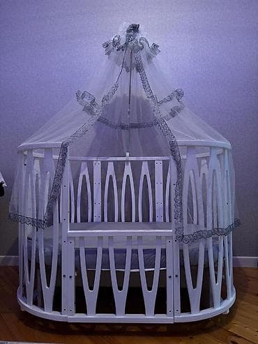 Oğlan və qız üçün, Yumru, Beşik, Dəstsiz, Matras ilə, Yellənmə mexanizmsiz