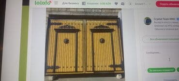 dəmir profil: Dəmir darvazalar, ikilik list,17 profillə yığılan keyfiyyətli nağd və — 3