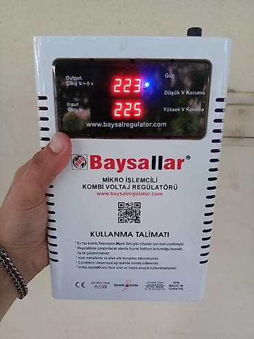 iskaf kondsanerleri: İşlənmiş, Ev üçün, 1 faza, Gərginliy stabilizatoru, 220 V, Ünvandan götürmə, Ödənişli çatdırılma, Kredit yoxdur — 1
