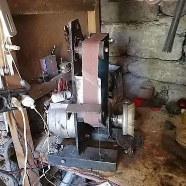 mini drel satilir: Zolaqlı yonma və cilalama aparatı - Elektrik mühərrikli stasionar — 1