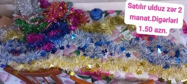 Pərdə və jalüzlər: Yeni il üçün bəzək zərləri - Növlər: ulduz fiqurlu zərlər və klassik — 2