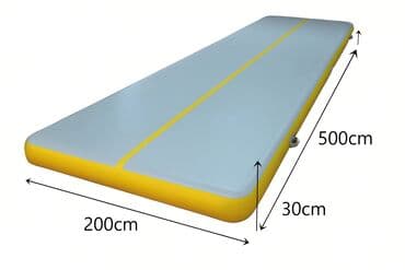 cırtdan baharın ad günü: Akrobatika döşəyi Ölçüləri 500 x 200 x 30 sm. Əl nasosu və çantası — 1