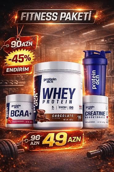 Fitness Paketi – Protein Ocean Tərkib: - Whey Protein (Biscuit