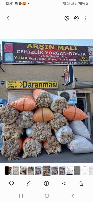 agdag astar qiymeti: QOYUN YUNU SATILIR Şamaxı yunu — 9