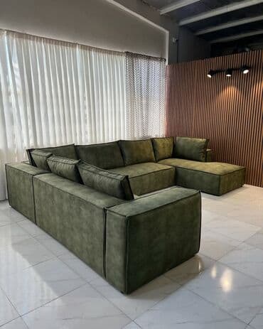 диван кресла: Künc divan, Yeni, Açılan, Bazalı, Vеlur parça, Pulsuz çatdırılma — 23