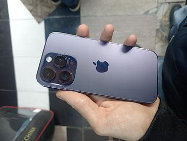 mumya tablet qiyməti: IPhone 14 Pro, 128 GB, Deep Purple, Face ID — 1
