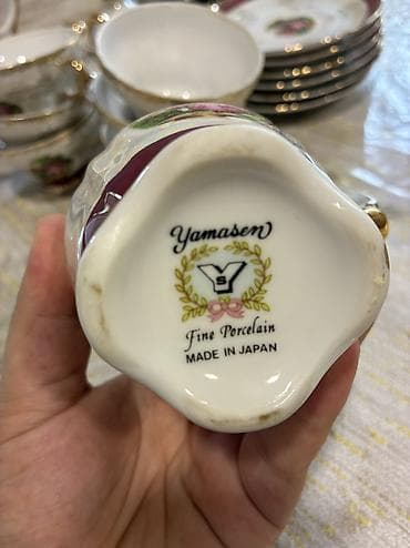 mini drel satilir: Yamasen fine porcelain japan isdesali Cay dest heresi 6 denedi caynik — 3