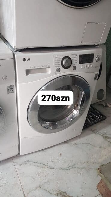 maşın maqnitafonları: LG paltaryuyan maşın - Ön yükləməli, geniş lyuk - Direct Drive — 1