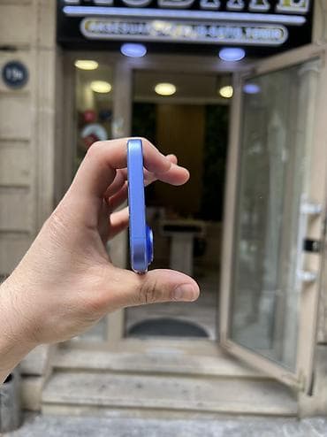 iphone ucuz modeli: IPhone 16, 128 GB, Göy, Face ID, Simsiz şarj, Zəmanət — 5
