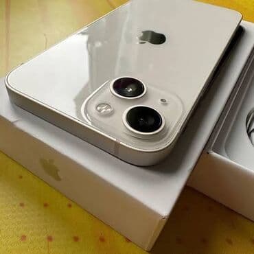 samsung tab e qiymeti: IPhone 13, Ağ, Face ID — 2