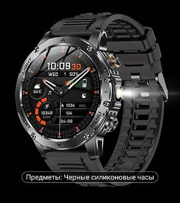 irsad telecom smart saat: Smart saat, Smart, Sensor ekran, rəng - Qara — 1