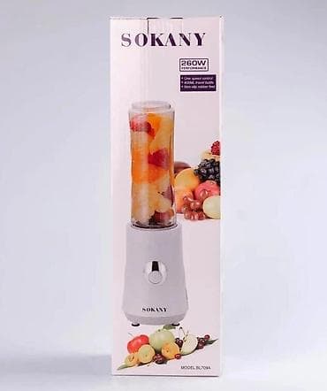 blender: Blender sokany Güc: 260 Vt; Tutum: 400 ml; 2 funksiyalı şüşə qapağı — 2
