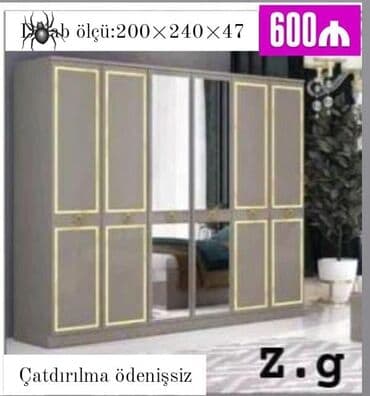 ucuz stol: Yeni, Qarderob, paltar dolabı — 1