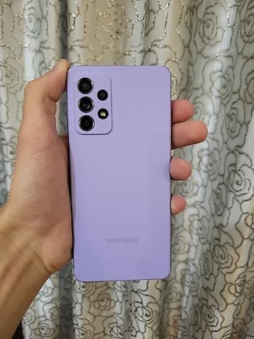galaxy tab a8: Samsung Galaxy A52, rəng - Bənövşəyi, Sensor — 1