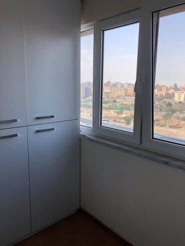 aylıq kirayə ev: Elmlər metrosunun yaxınlığında 9 mertebeli binanın 6-cı mərtəbəsində — 7