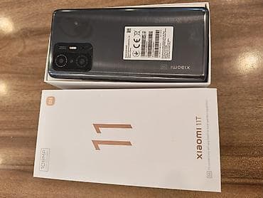 tv box mini x96: Xiaomi 11T, rəng - Boz, 
 Barmaq izi — 1