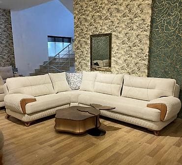 Künc divan, Qonaq otağı üçün, Bazasız, Açılan