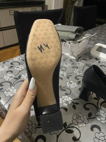 детские кожаные туфли: Туфли, Размер: 38, цвет - Черный, Новый — 4