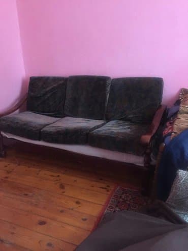продажа диванов бу: Divan ve 2 eded kreslo qlrmlzl agacdan — 1