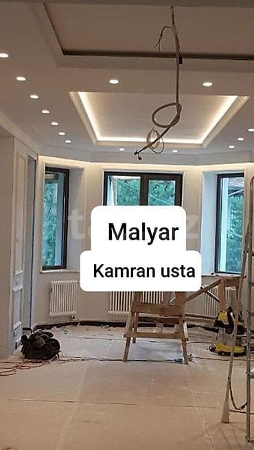 seif qapı: Malyar xidməti – “Kamran usta” Peşəkar daxili boya və dekor işləri: - — 1