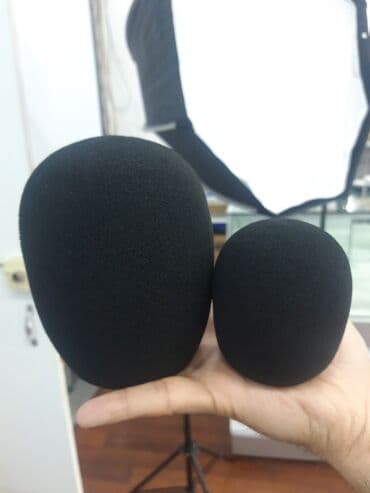 pes 2022: Professional mikrofon gubkalari her nõv.Sifariş ile Logo yazdira — 2