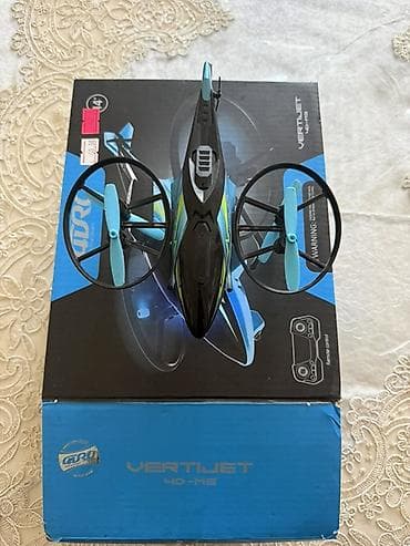 interaktiv oyuncaq itlər: QURC VertiJet 4D-M3 radioidarə olunan uçan oyuncaq - Model: VertiJet — 2
