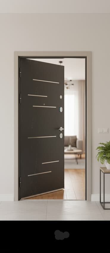 col qapı: Yeni Giriş qapısı 100x210 sm Glazok ilə, Pulsuz çatdırılma, Rayonlara çatdırılma — 1