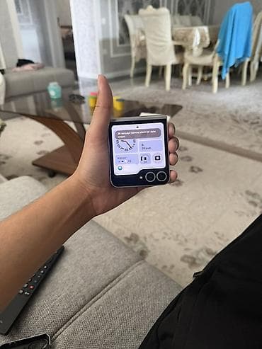 Samsung Galaxy Z Flip 6, rəng - Boz, Barmaq izi