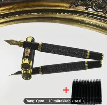 aglayan kukla sekilleri: Məhsul: Dolma qələm seti – 1 qələm + 10 ədəd mürəkkəb kapsulu — 2