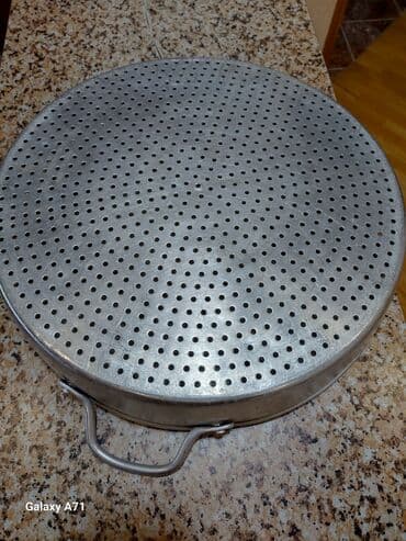 Süfrə qab-qacaqı: Aş qazanı, rəng - Gümüşü, Alüminium — 2