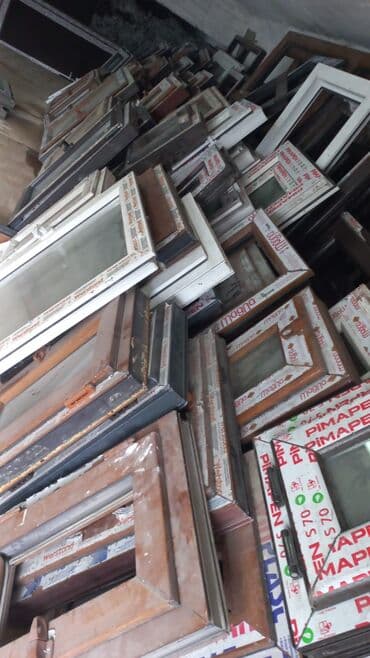 şüşə qiyməti: İşlənmiş İkiqat şüşə paketi Plastik pəncərə, Еni: 140 sm, Uzunluğu: 150 sm, Ödənişli quraşdırma — 25